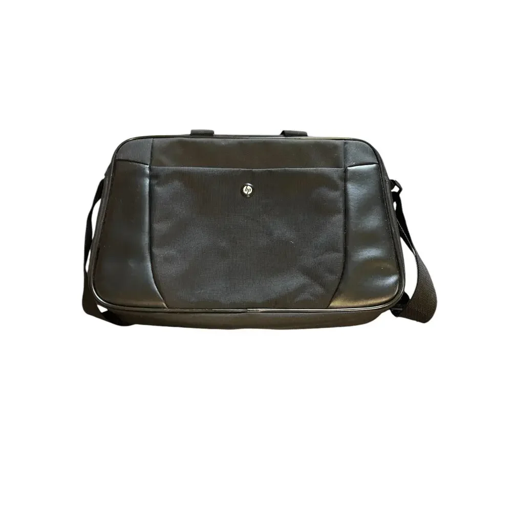 HP Laptop Messenger Bag 17” Black with Shoulder Strap